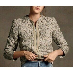New BlankNYC Forrest Quilted Jacket Womens S Cropped Blank NYC Anthropologie